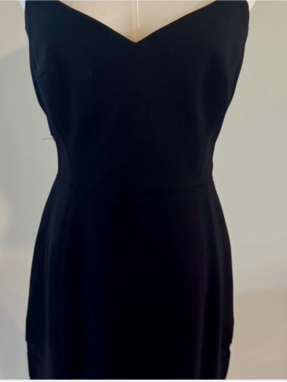 Marciano (Guess) strapless black dress w/ lace detail